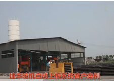 建豐液壓磚機客戶案例